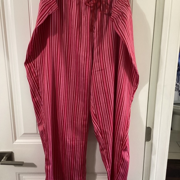 Cacique Pink Striped Pajama Pants - Picture 9 of 9